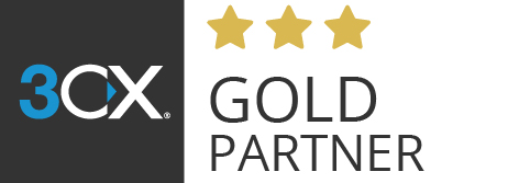 Offizieller 3CX Gold Partner seit dem 21.11.2022
